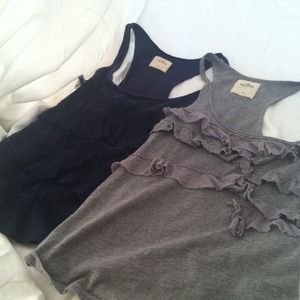 *REDUCED* Lg Hollister brand racer back tank tops!