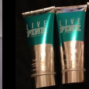 Live PINK Vanilla Sky fragrance lotion
