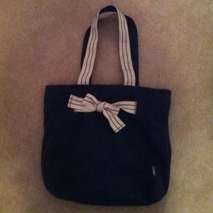 Navy Tote