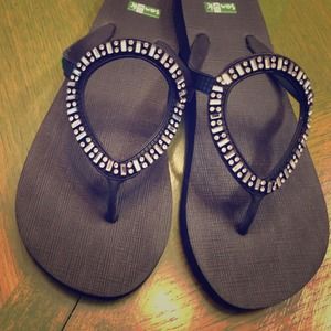 Sanuk Glitter Sandals
