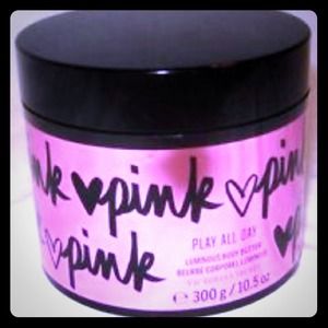 VS pink play all day luminous body butter