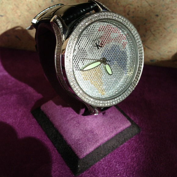 Men's diamond watch