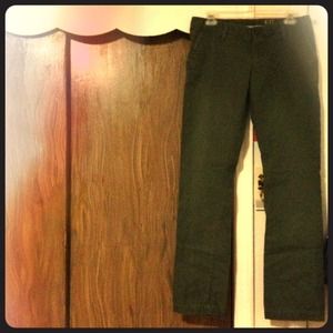 Deep Green Pants Lucky Brand "Civilian Skinny" fit