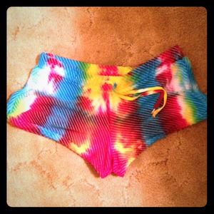Tye dye shorts