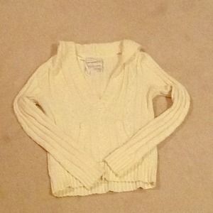 Aeropostale white/cream sweater!!