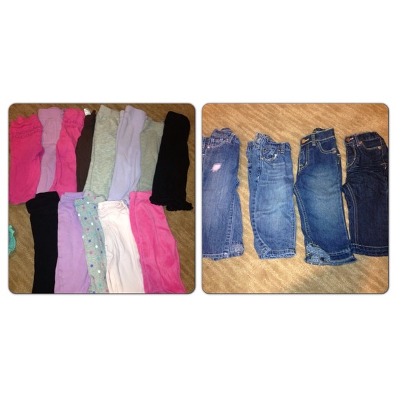 12-18month baby girl pants