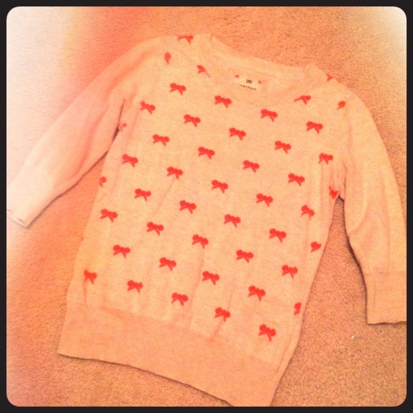 ❌Traded❌Heritage 1981 pink bow sweater