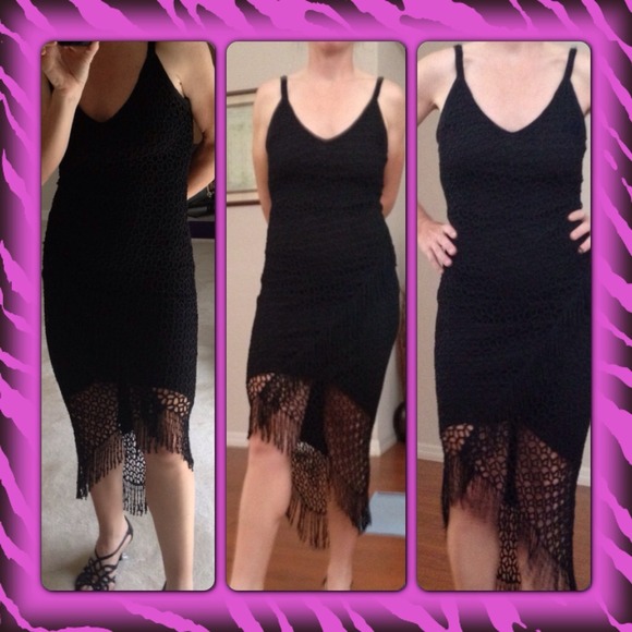 Dresses & Skirts - Beautiful beaded black dress