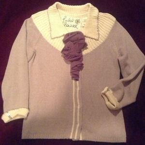 Lavender Anthropologie Cardigan