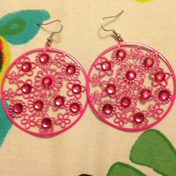 Gemstone earrings