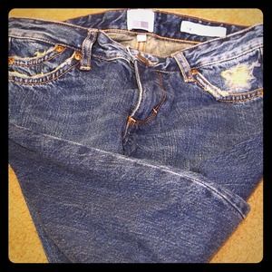 Salt Works Cropped Avenue A Denim