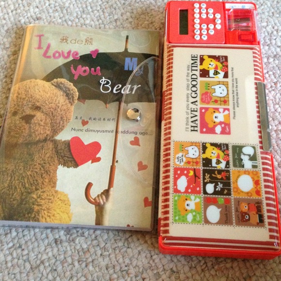 Pencil box and agenda/notebook. - Picture 1 of 4
