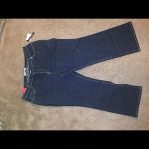 Dark rinse jeans