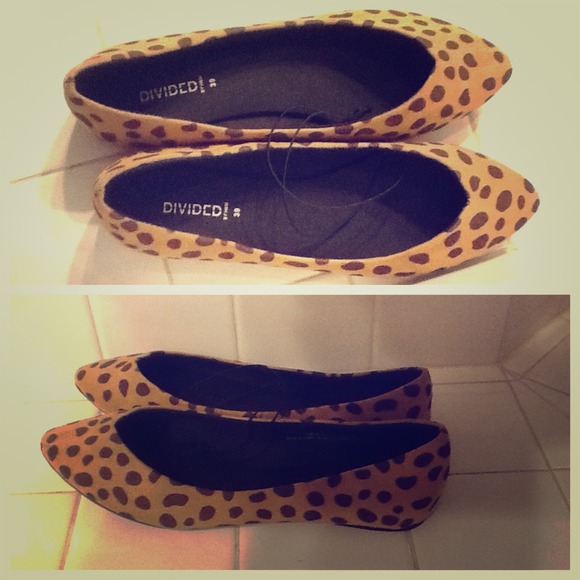 H&M Shoes - Cheetah Flats