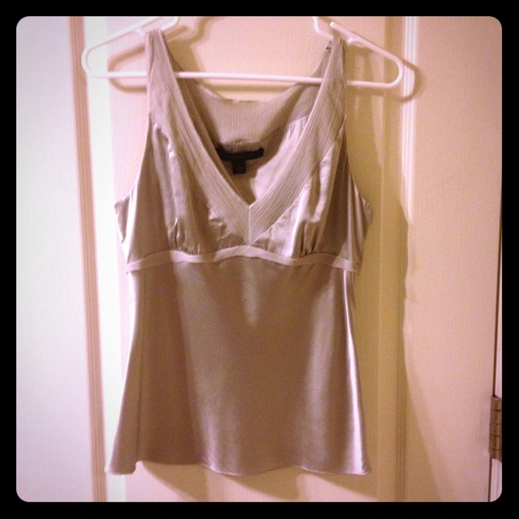 SOLD!! Gray silk express dressy tank