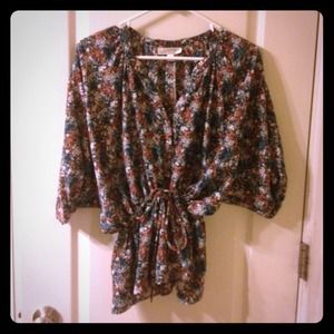 SOLD! Kenar floral print top
