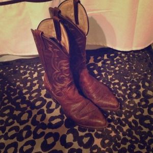 Dan Post leather boots size 10
