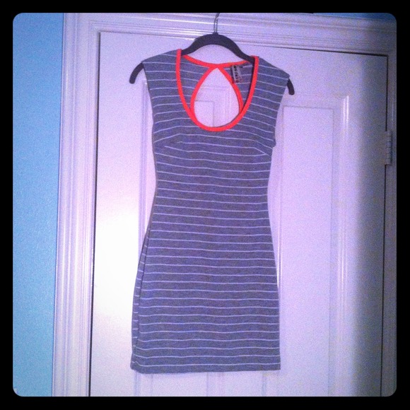 Striped mini dress from Nordstrom