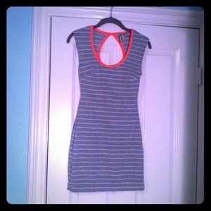 Striped mini dress from Nordstrom