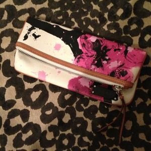 NWT L.A.M.B LAMB cherry blossom clutch