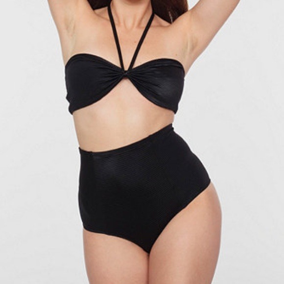 American Apparel High Waist Bikini Bottom