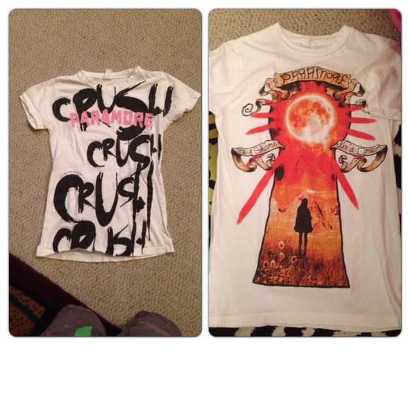 ***Sold*** Paramore shirt bundle! :)