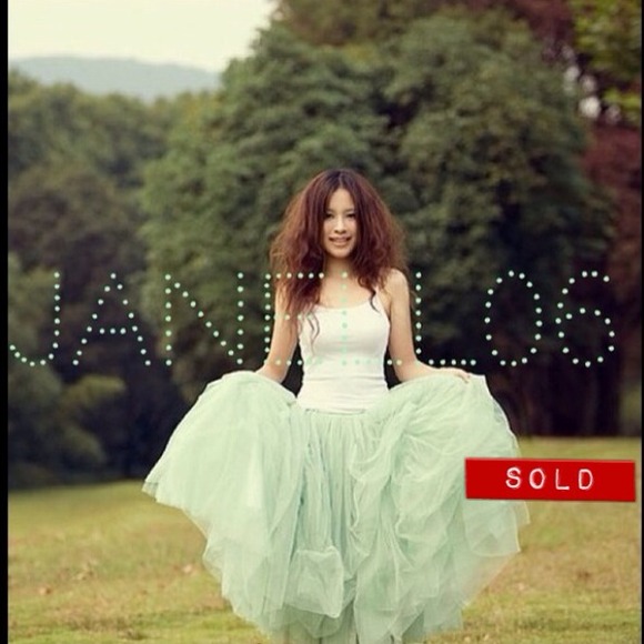 Dresses & Skirts - 🔖SOLD IN BUNDLE🔖 5 Layer Voile Tulle Long Skirt