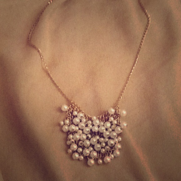 J.Crew Mini Pearl Supernova Necklace