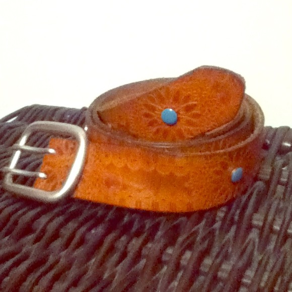 Vintage leather belt