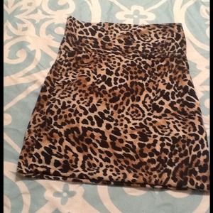 Cheetah skirt