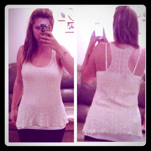 brand new crochet top with tags
