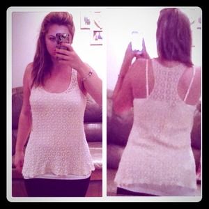 brand new crochet top with tags