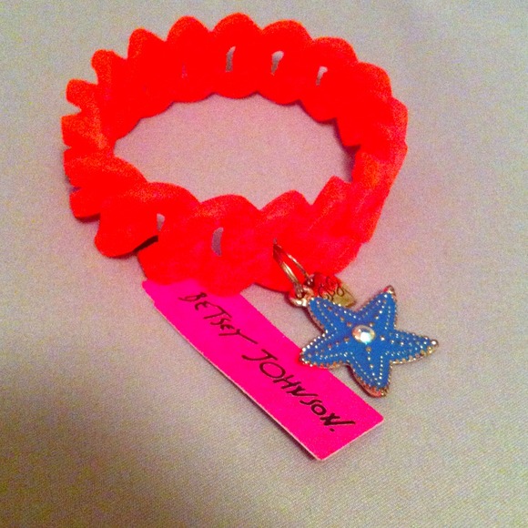 *SOLD in Bundle!!* Betsey Johnson orange bracelet