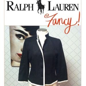NEW CRISP 🎀Ralph Lauren linen Jacket🎀