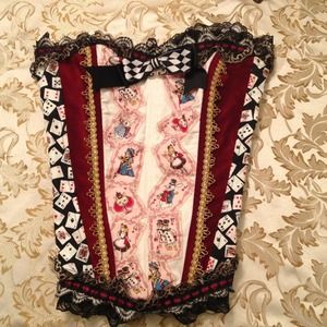 Alice in wonderland corset