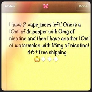 😚💨VAPE JUICE😚💨