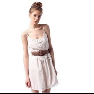 Sold Kimchi Blue Conductor Dress Sz.L CREAM