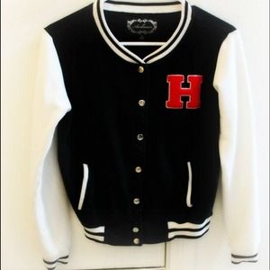 Black Varsity Jacket