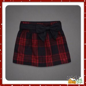 Abercrombie & Fitch Plaid Skirt
