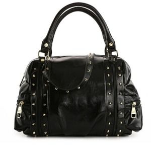 🔴CLEARANCE Steve Madden Black Studded Satchel