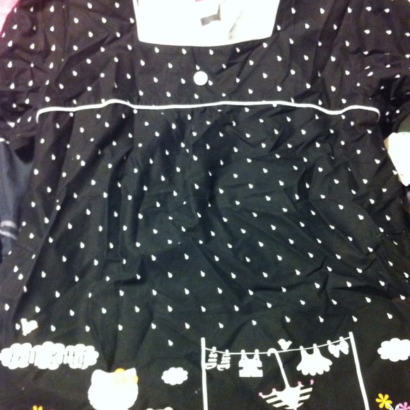 Scrub top  lg Authentic hello kitty