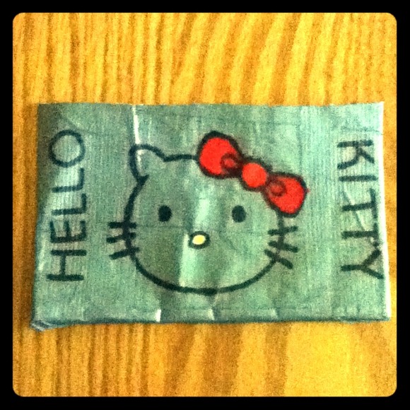 Duck Tape Hello Kitty Card Holder