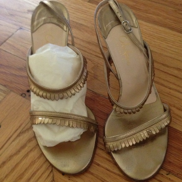 Cole Haan Nerice Gold sandal size 6.5