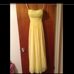 Yellow Bridesmaid/ball gown