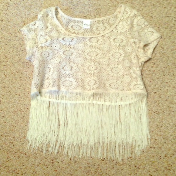 Kirra Fringe Crop Top.
