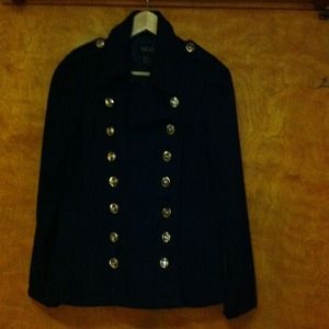 Navy Military Style Coat/Jacket