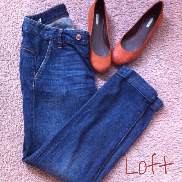 LOFT Denim - 🎉Host Pick! Cuff Ankle Jeans