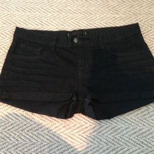 Black Denim JBrand Shorts size 27