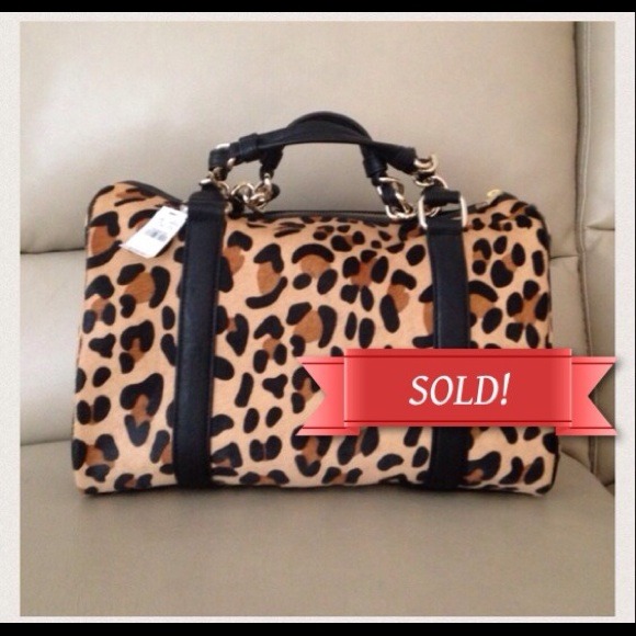 🔴SOLD🔴NWT Express Ponyhair Bag