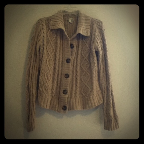 Tan Knit Sweater - Picture 1 of 4